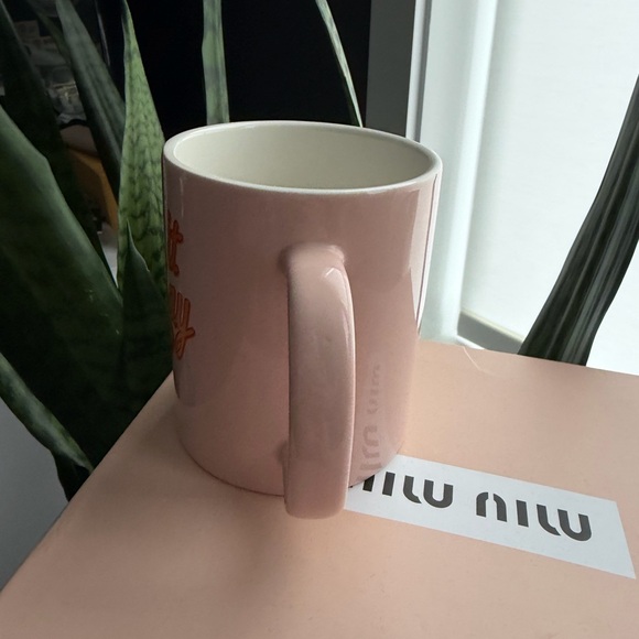 Room Essentials Pink Mug with Fun Friday Design - Picture 5 of 6